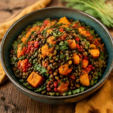 Ensalada de lentejas