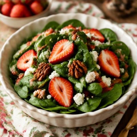 Ensalada de fresas